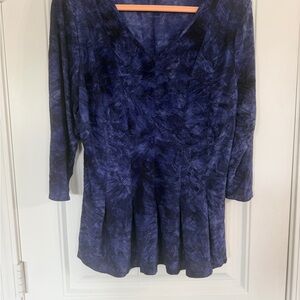 Sami & Jo Deep Blue Women's Blouse